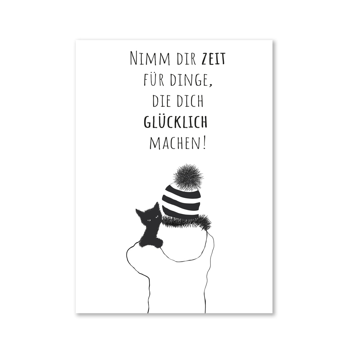 Nimmt dir Zeit - Magnet