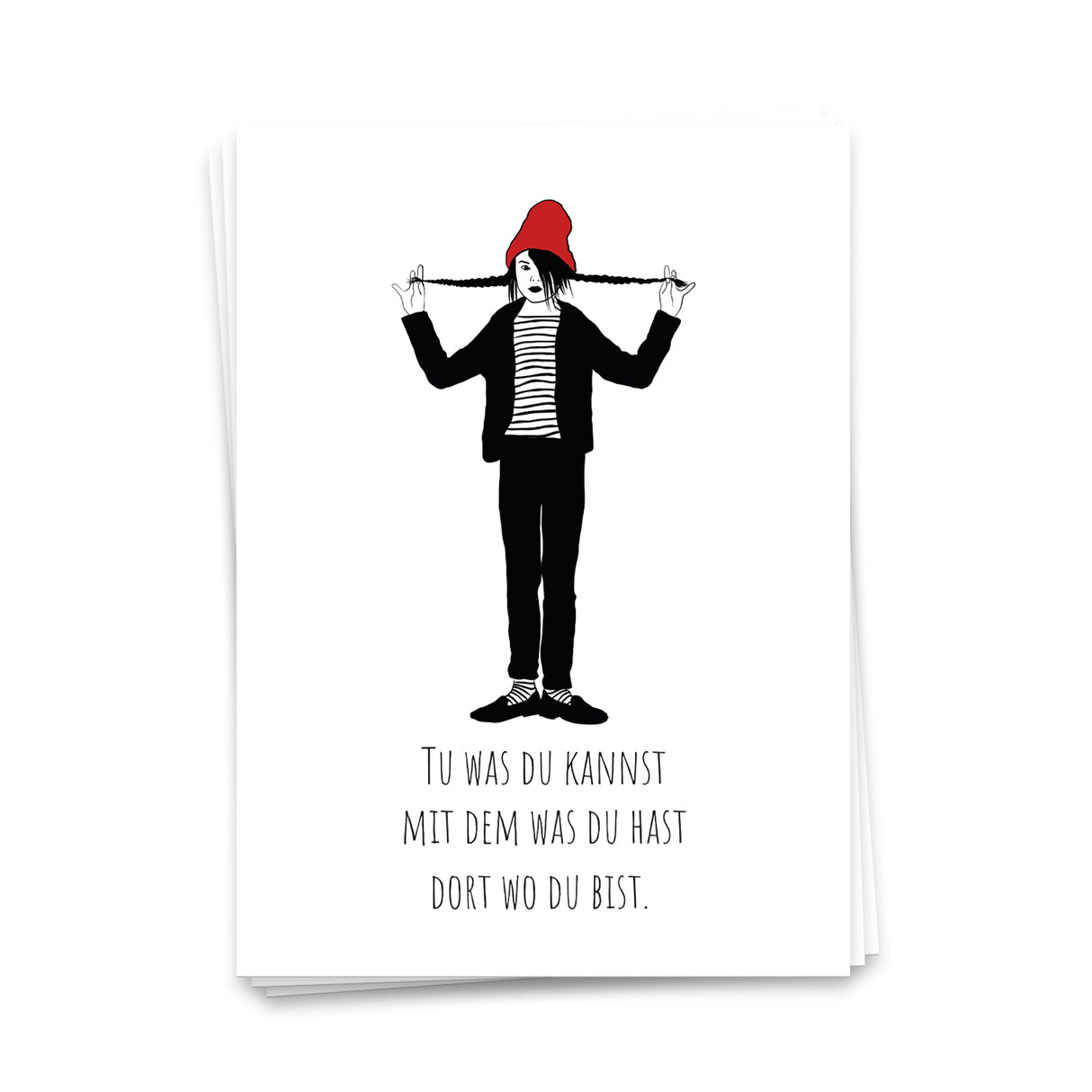 Tu was du kannst - Postkarte