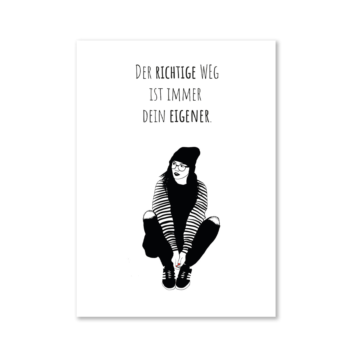 Der richtige Weg ist immer dein eigener - Magnet