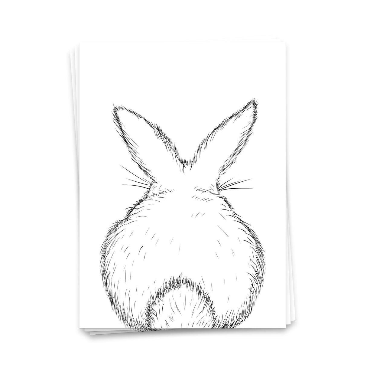 Osterhase - Postkarte