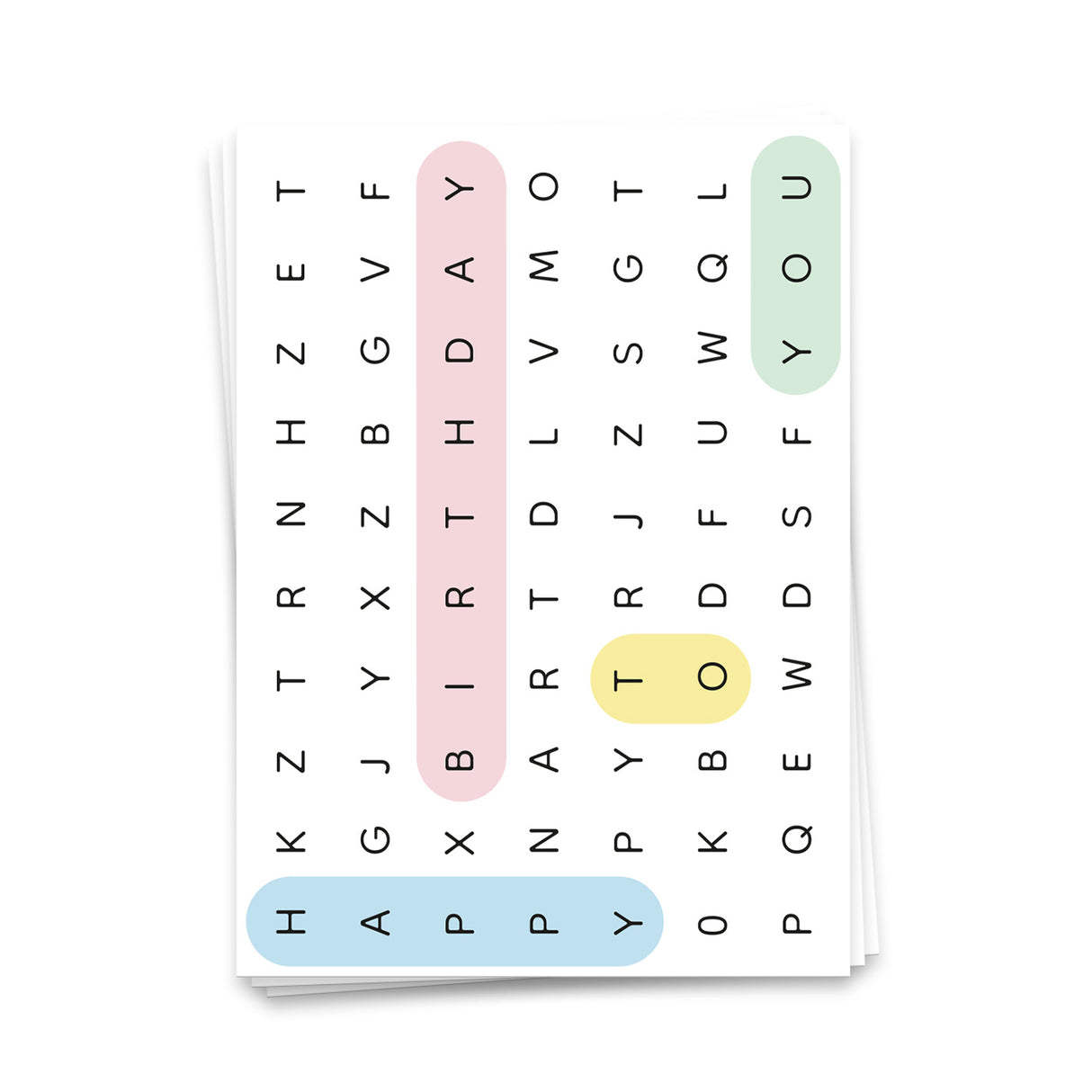 Geburtstagskarte - Postkarte