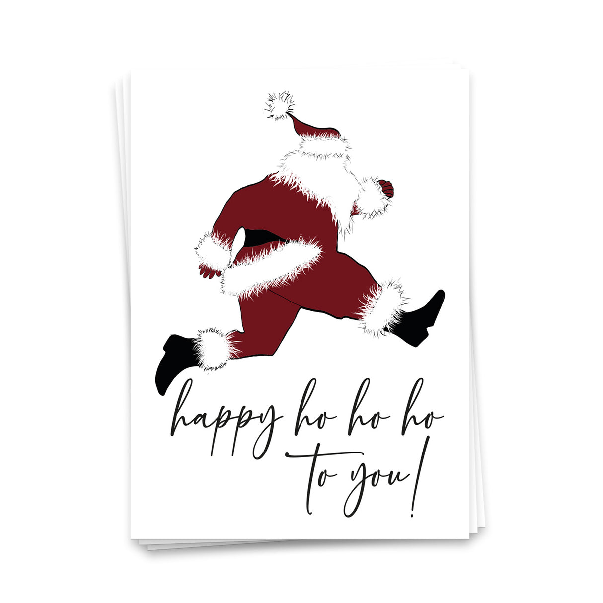 Happy hohoho to you - Weihnachtskarte