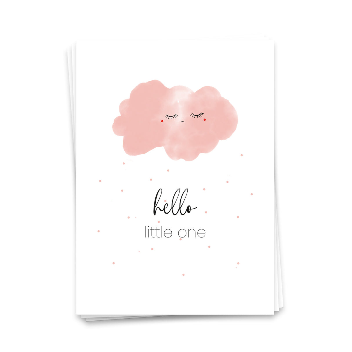 Hello little one - Postkarte