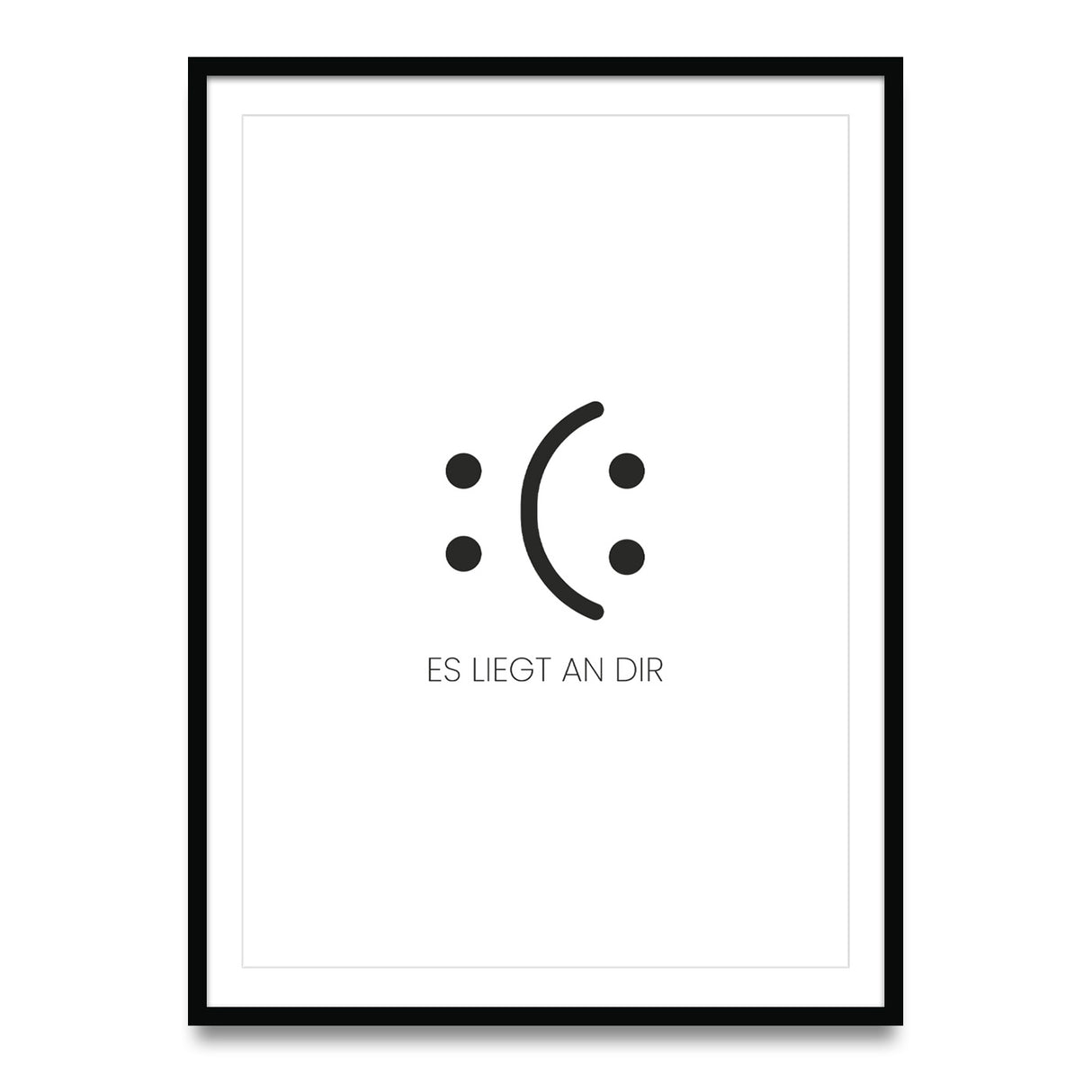 Es liegt an dir - Poster