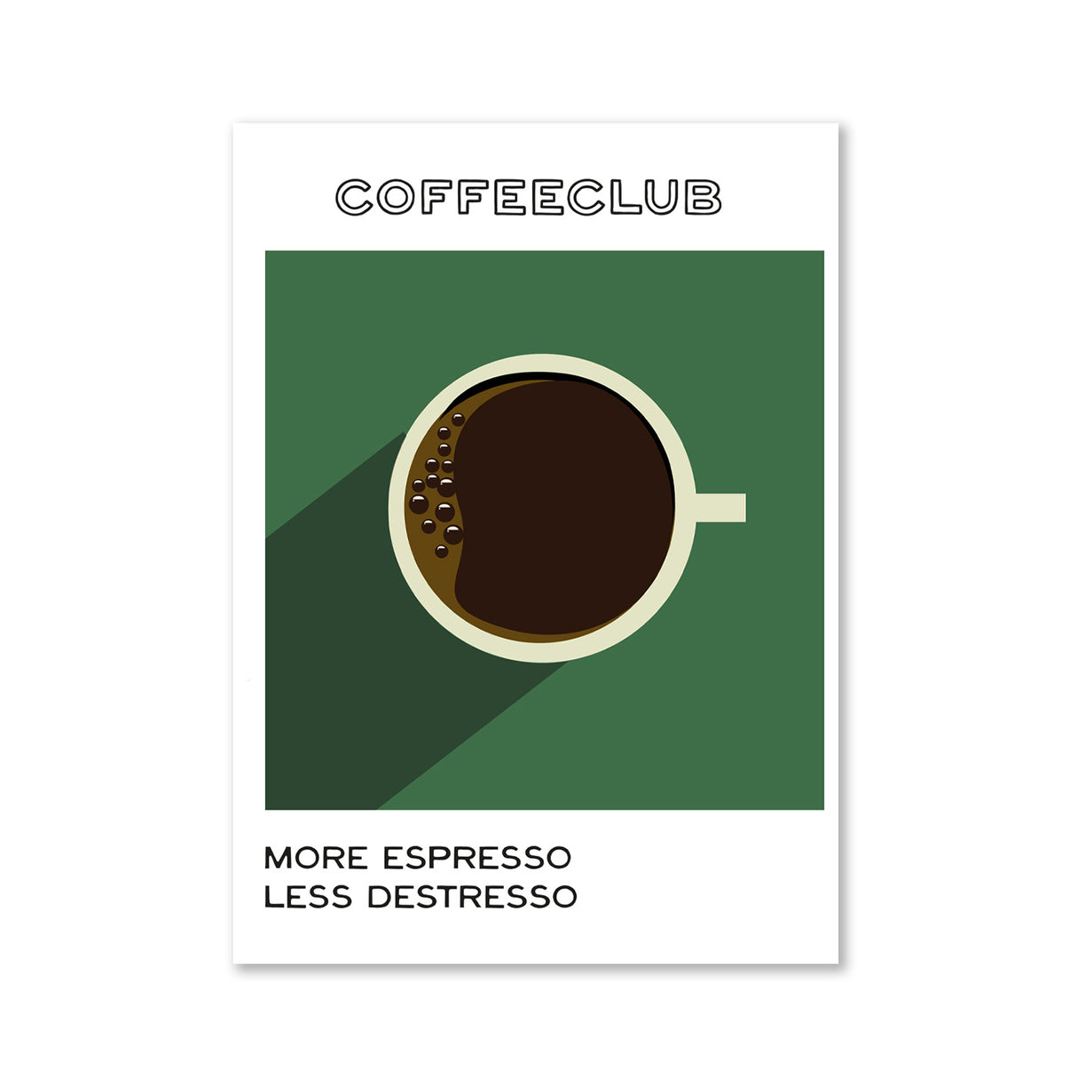 More Espresso les destresso - Magnet