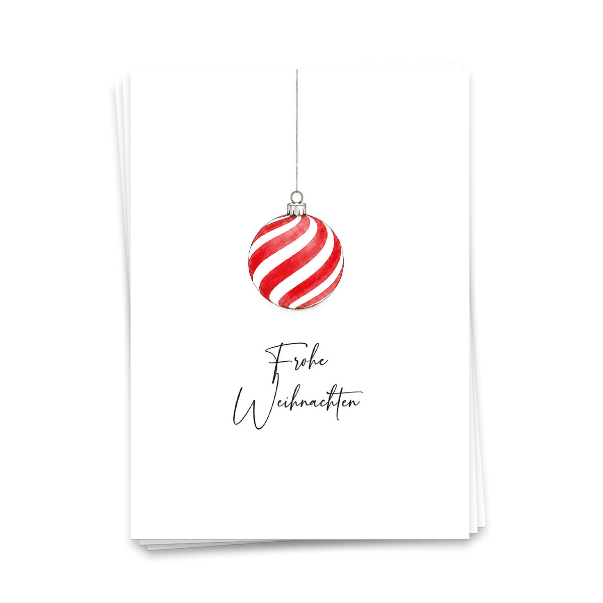 Frohe Weihnachten - Weihnachtskarte