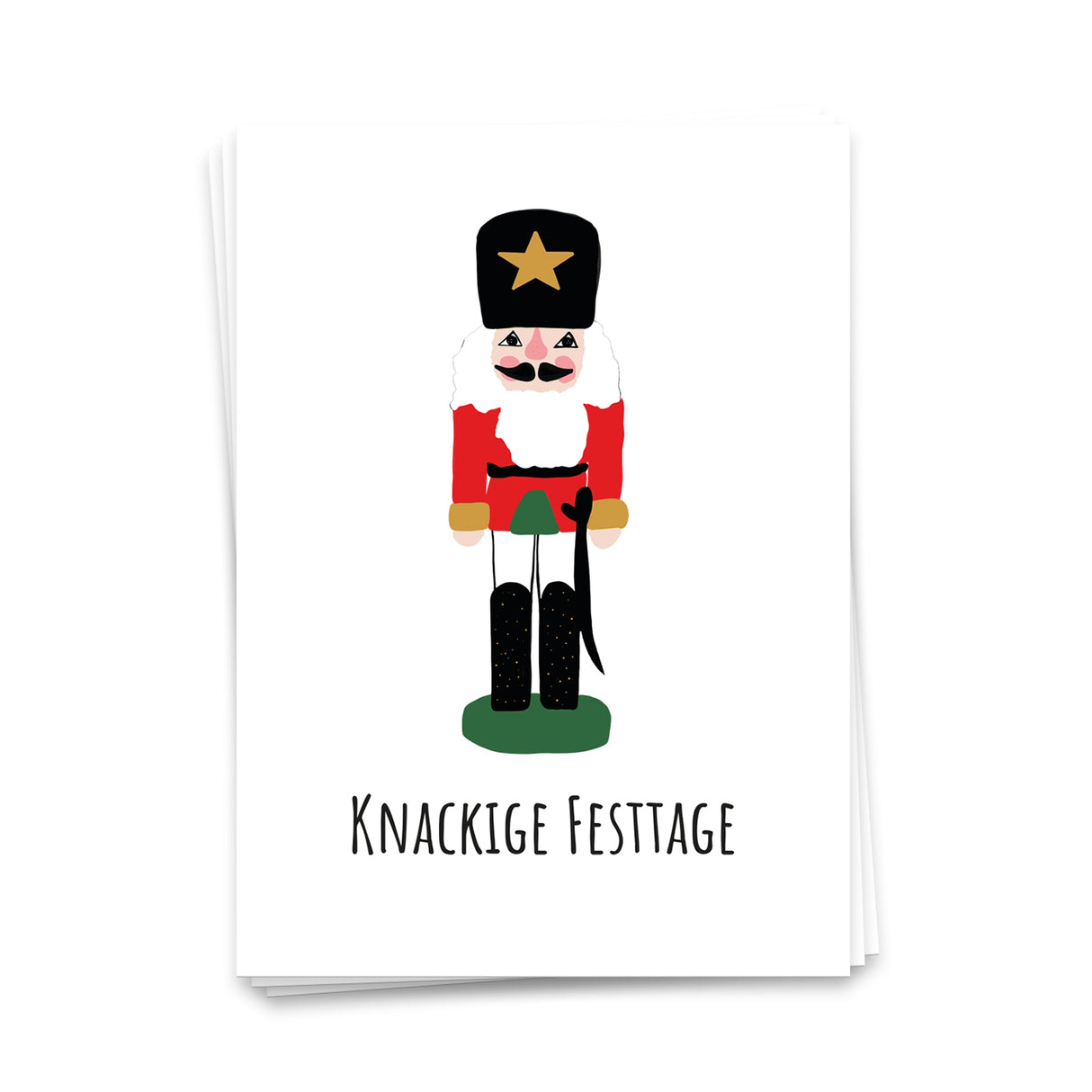 Knackige Festtage - Weihnachtskarte