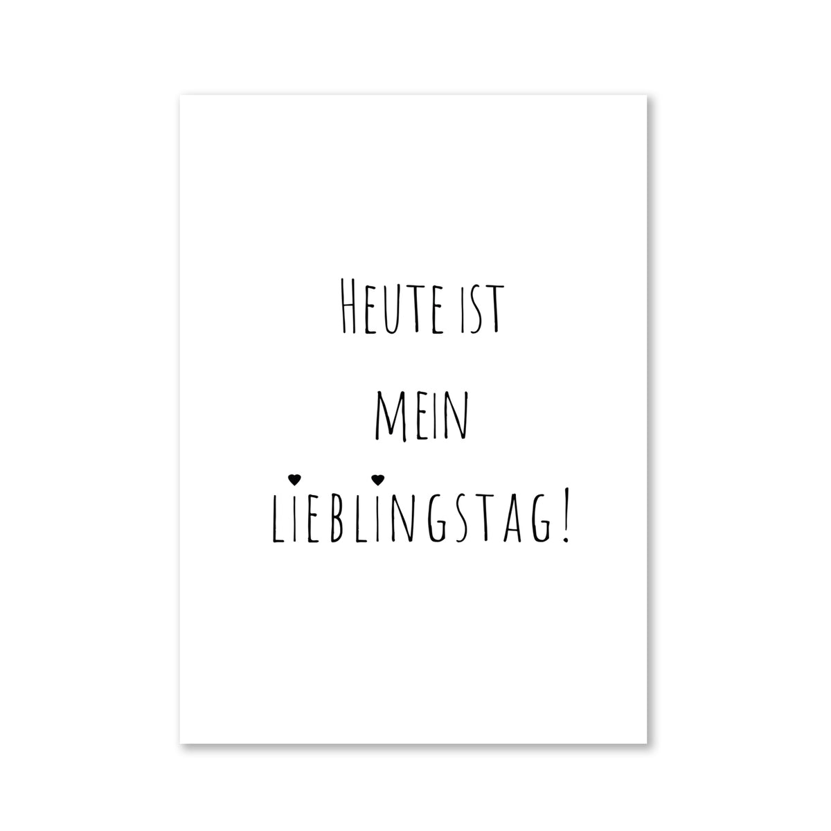 Heute ist mein Lieblingstag - Magnet