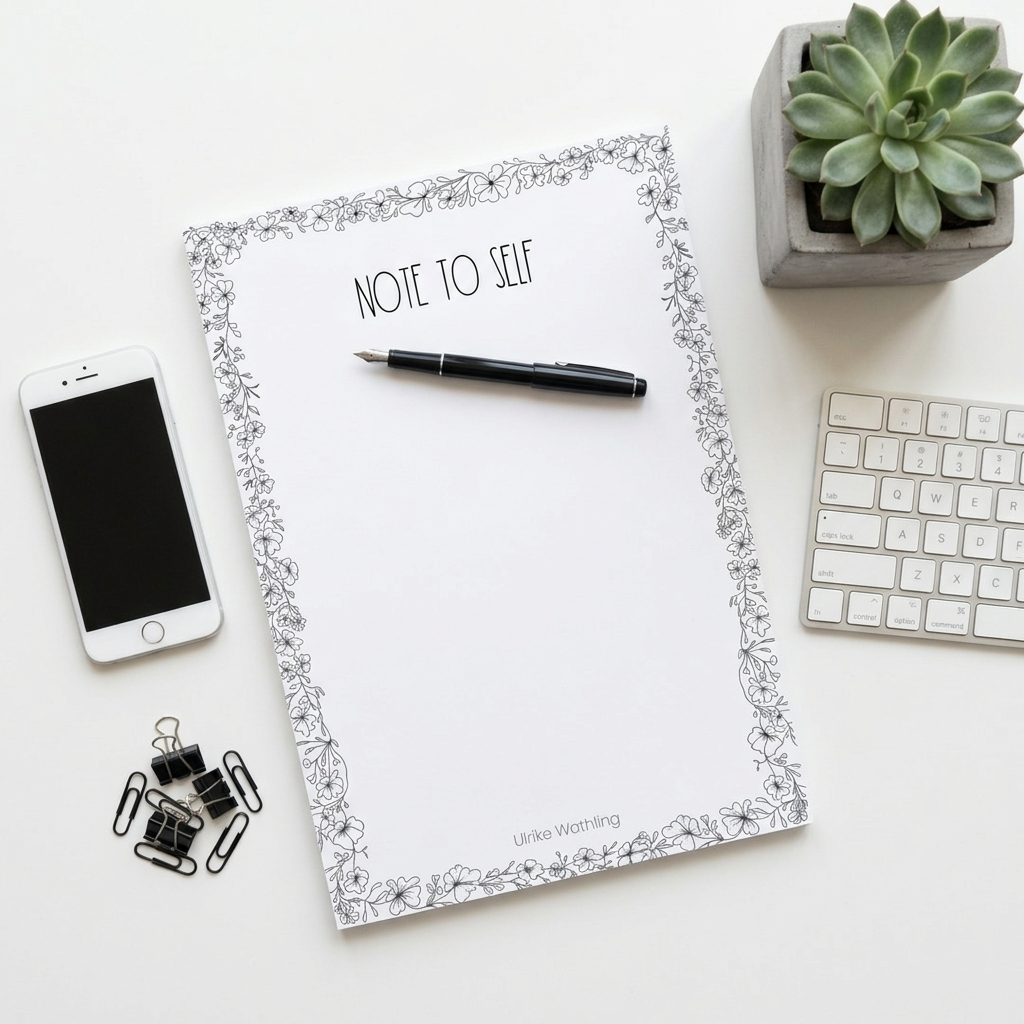 Notizblock Note to self - DIN A5