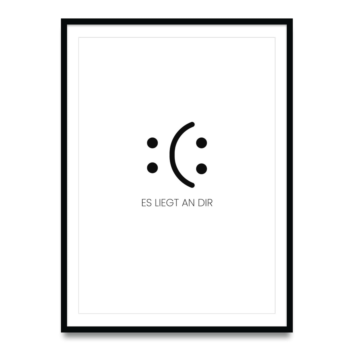 Es liegt an dir - Poster