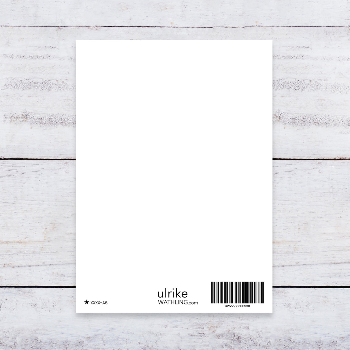 Links rein, rechts raus - Postkarte