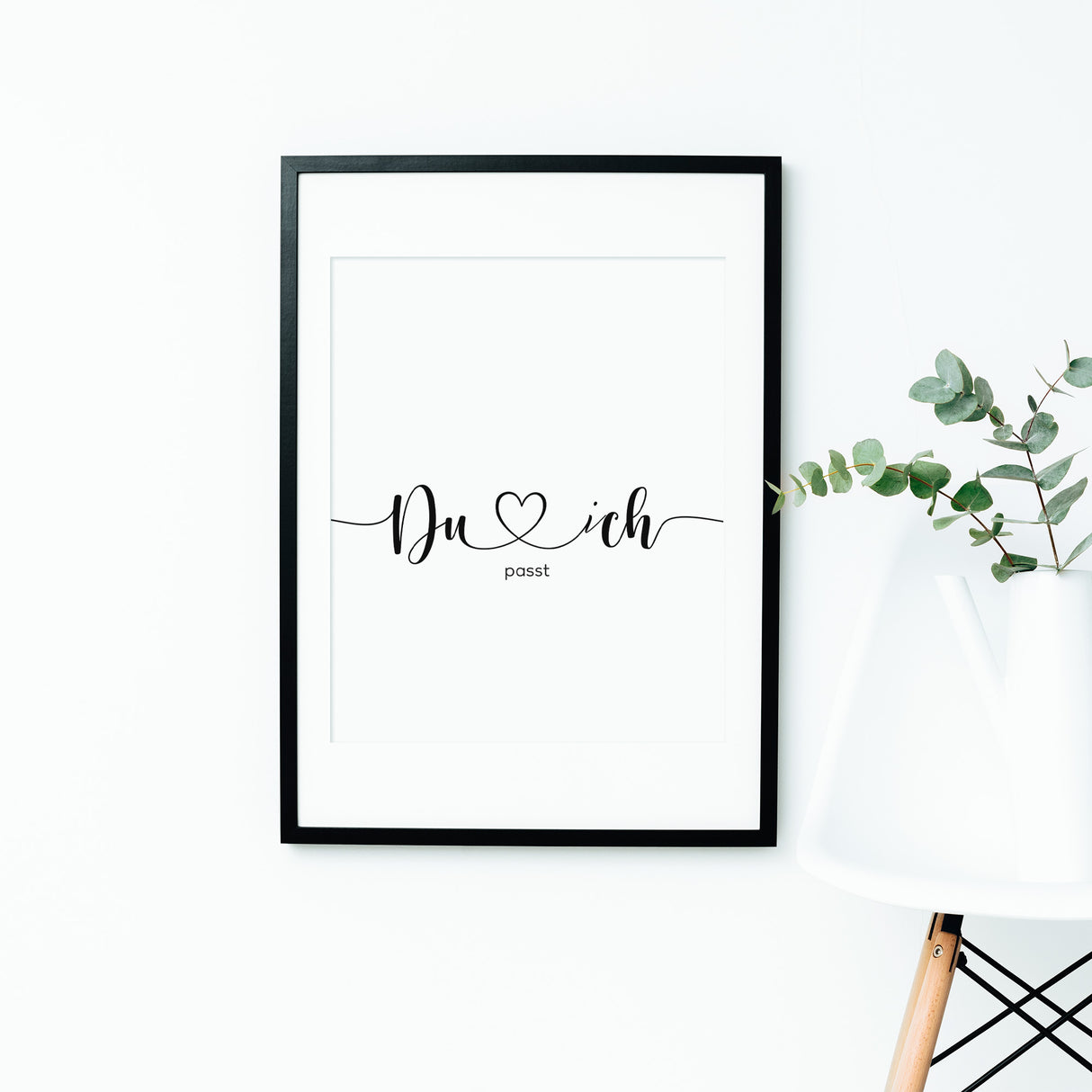 Du, ich, passt - Poster