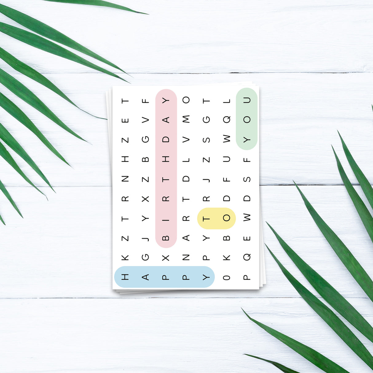 Geburtstagskarte - Postkarte