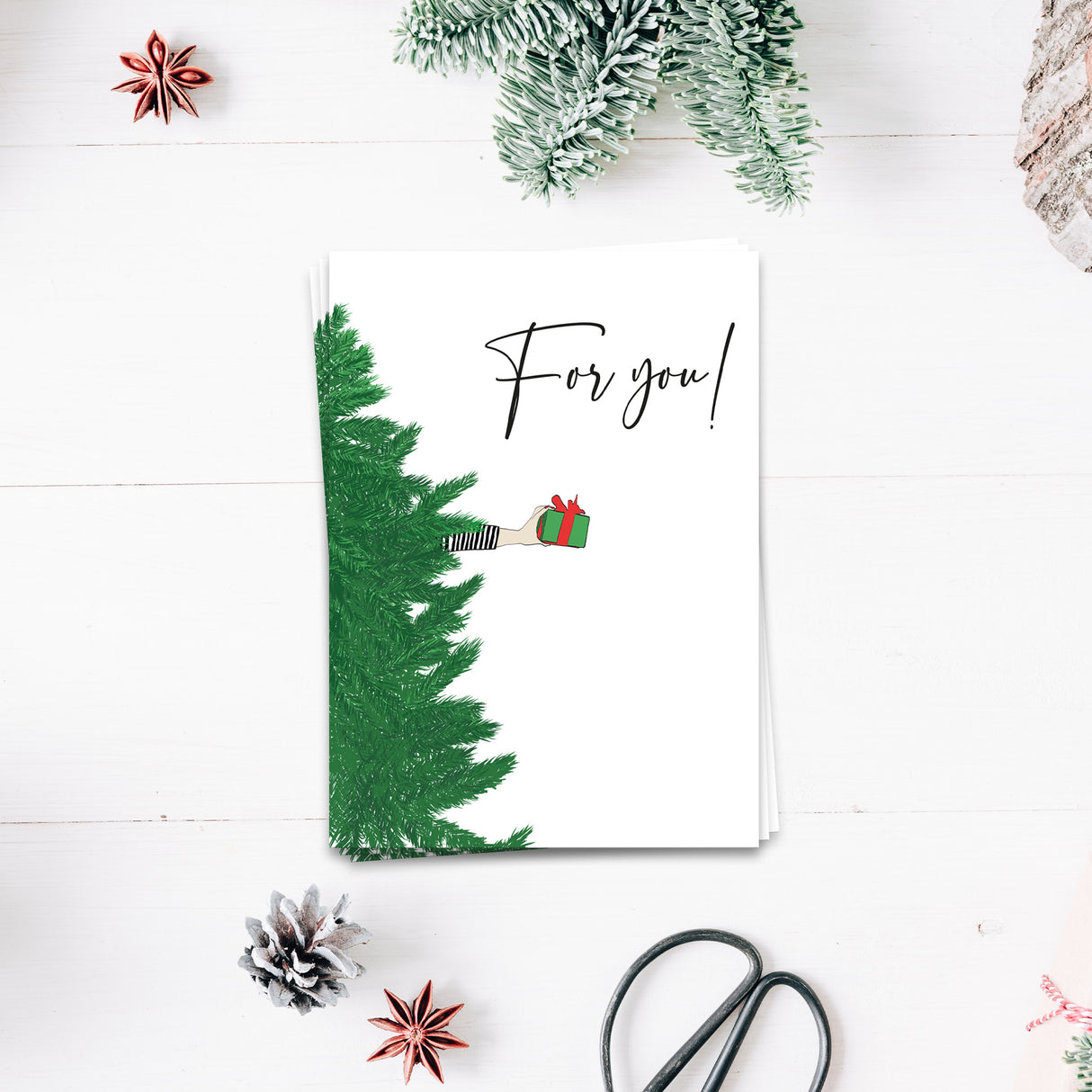 For you - Weihnachtskarte