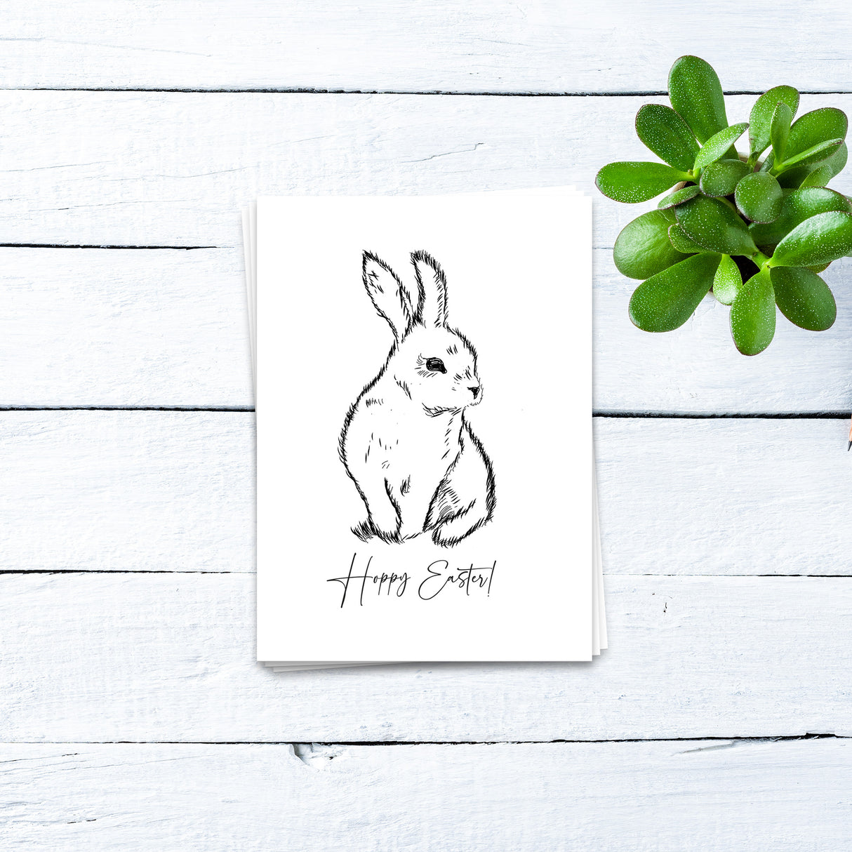 Hoppy Easter - Postkarte