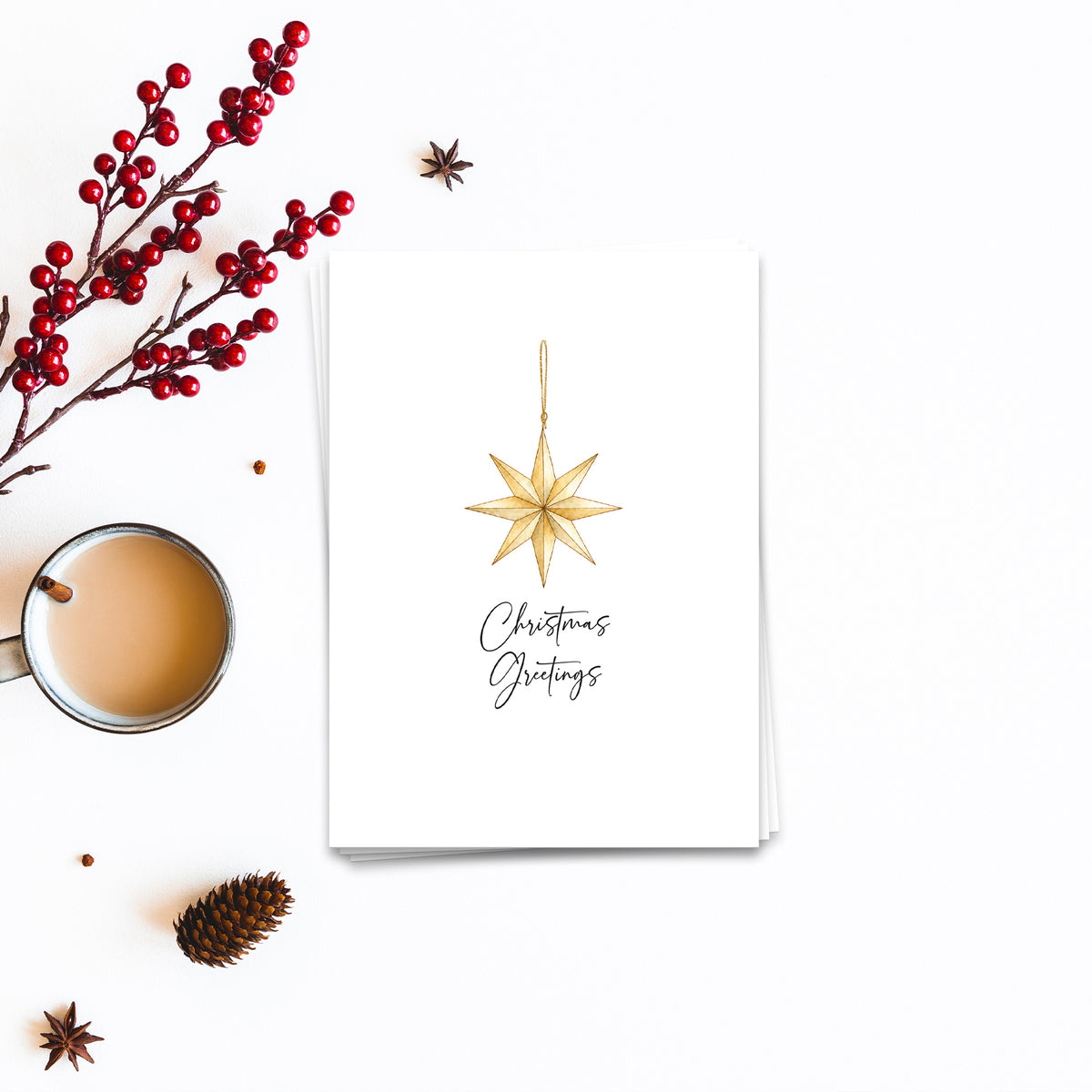 Christmas greetings - Weihnachtskarte