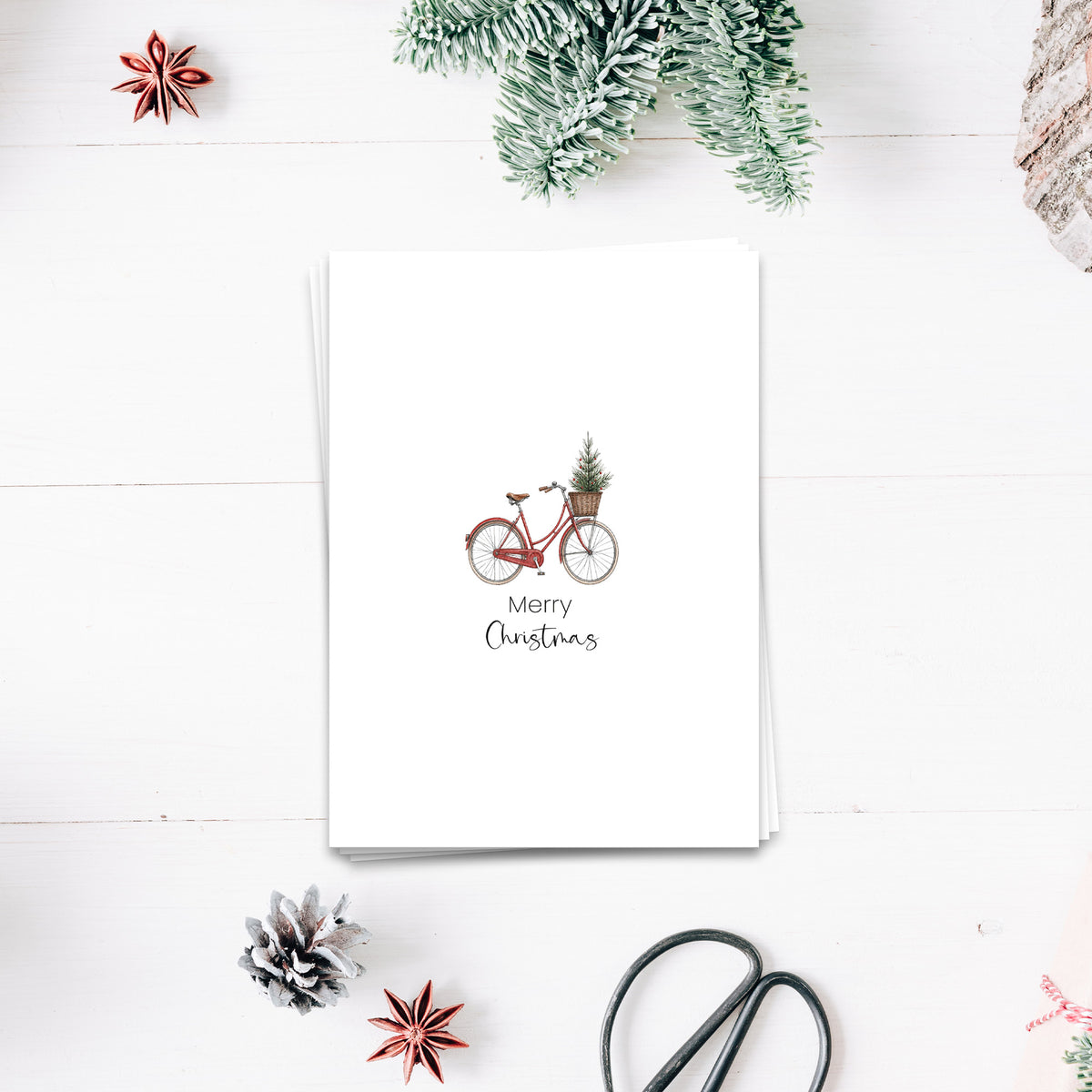 Merry Christmas - Weihnachtskarte