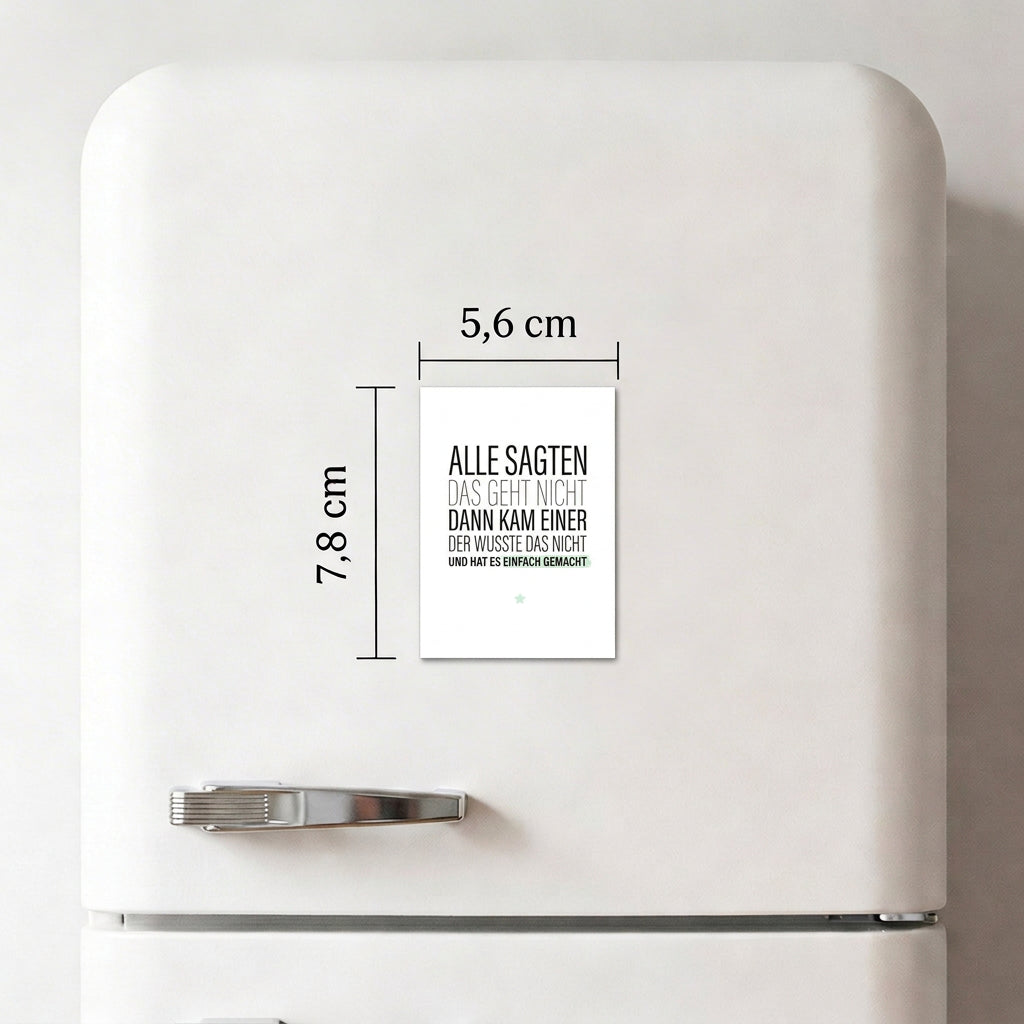 Alle sagten das geht nicht - Magnet