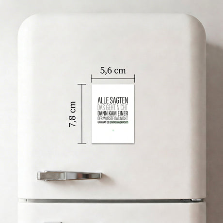 Alle sagten das geht nicht - Magnet