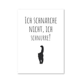 ich schnarche nicht - Magnet