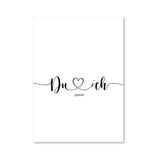 Du, ich, passt - Magnet