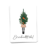Es weihnachtet sehr - Weihnachtskarte