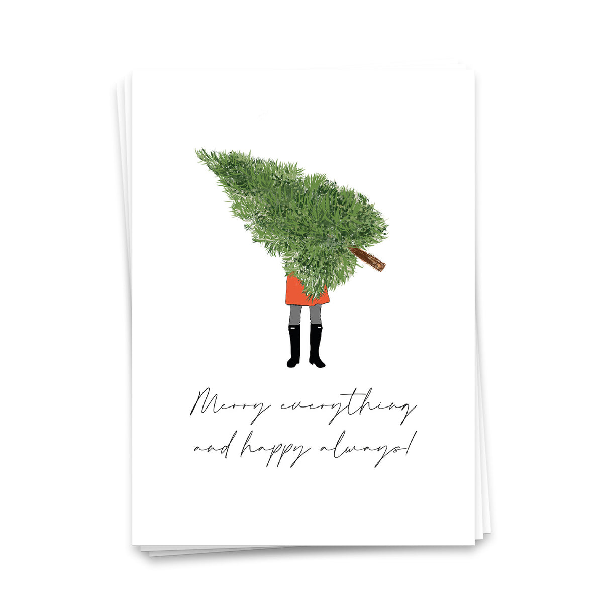 Merry everything - Weihnachtskarte