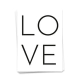 Love -  Postkarte