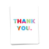 Thank you - Postkarte