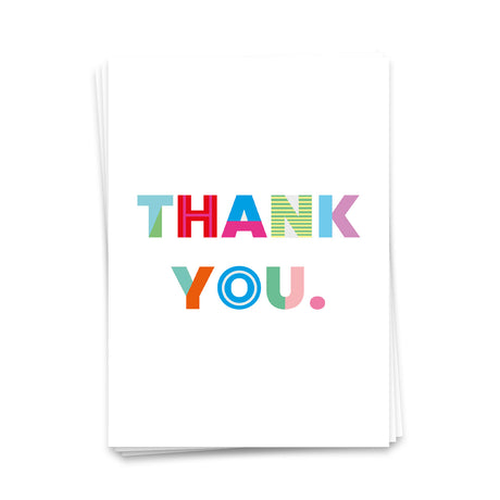 Thank you - Postkarte