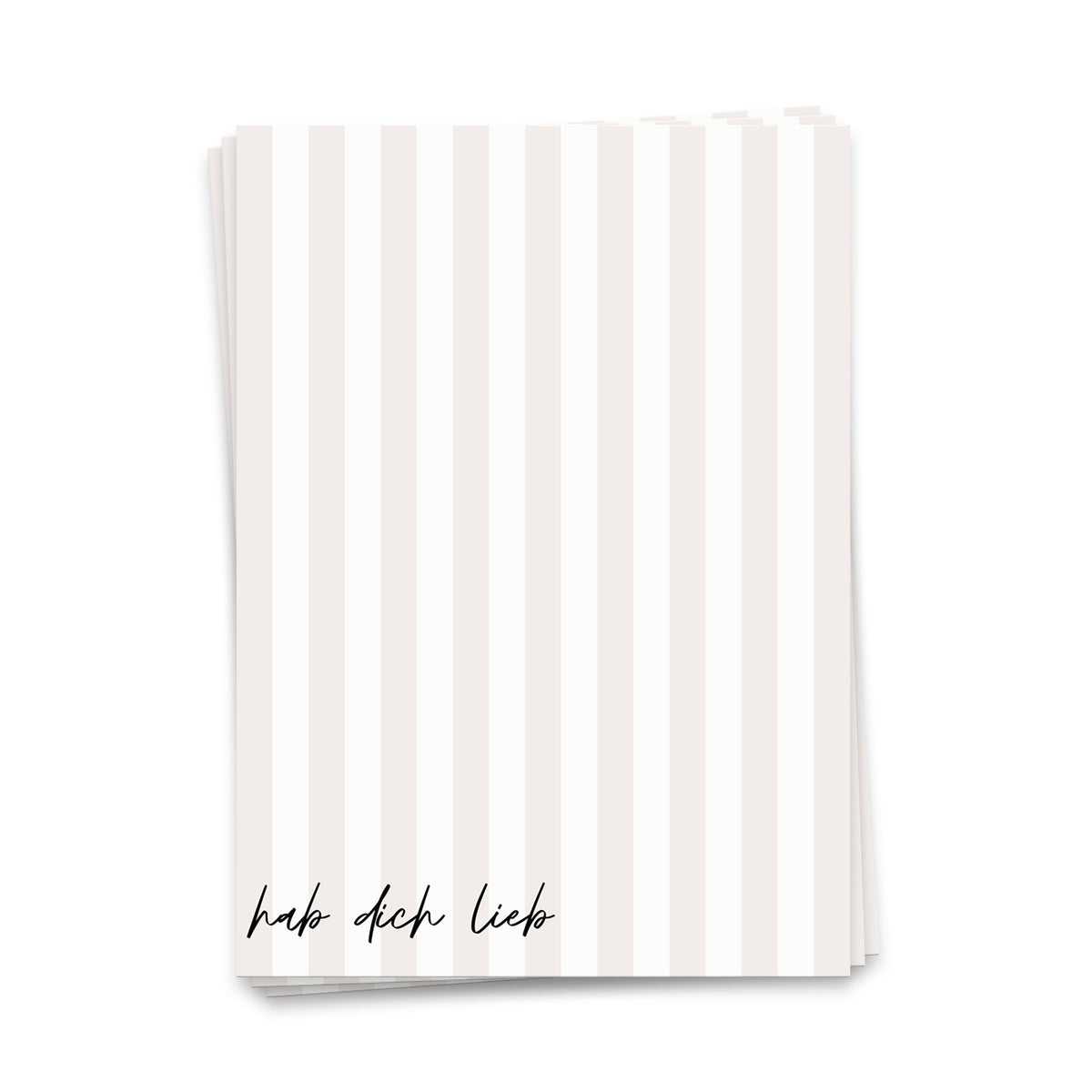 Hab dich lieb - Postkarte