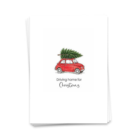 Driving home - Weihnachtskarte
