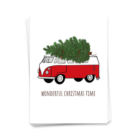 Wonderful christmas time - Weihnachtskarte