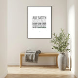 Alle sagten das geht nicht - Poster