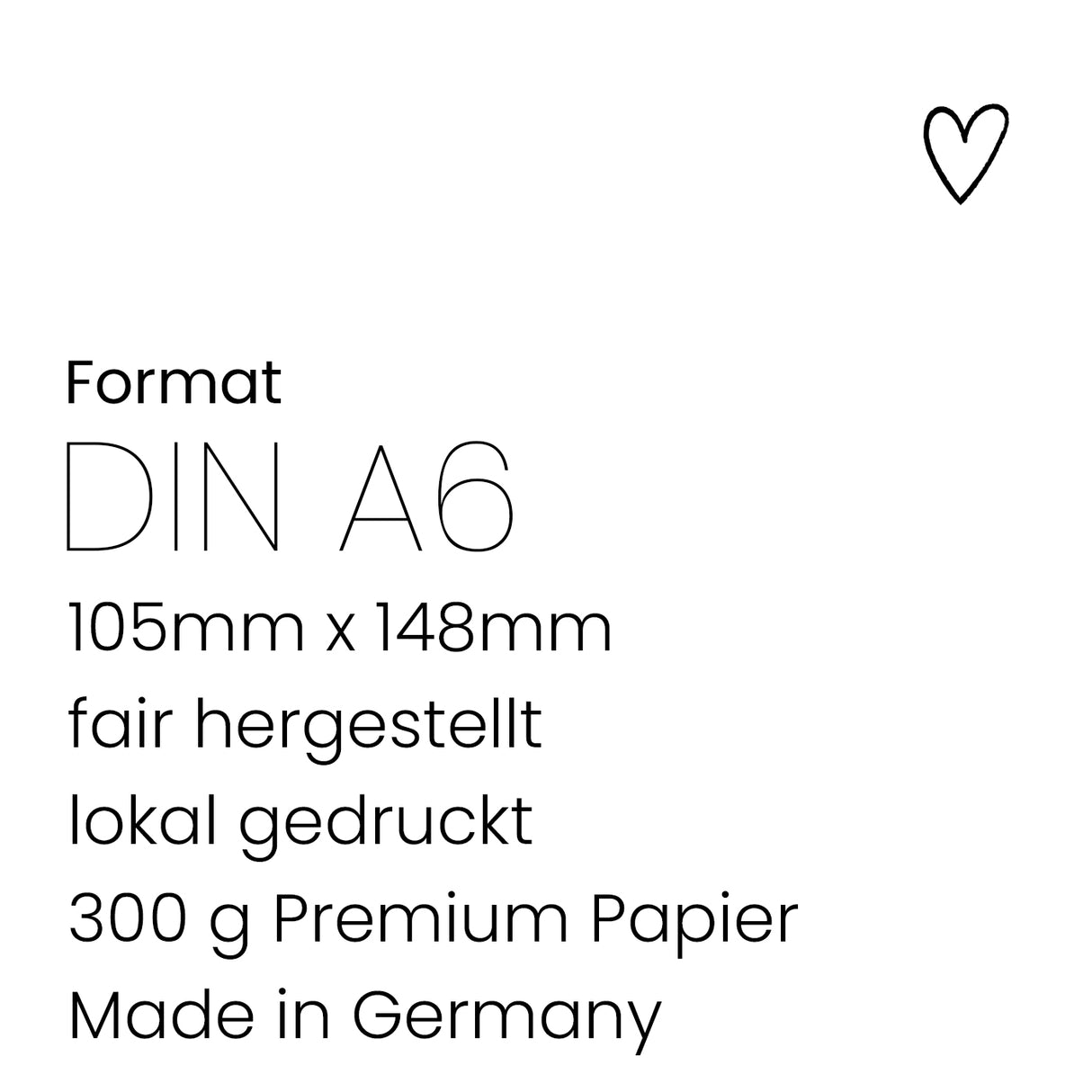 Für immer in unseren Herzen - Postkarte
