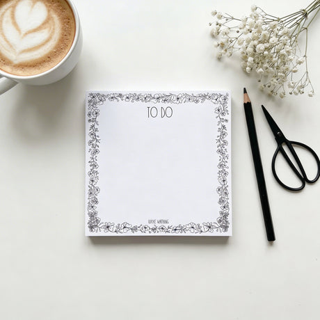 Notizblock / Notizzettel "to do" - 90 x 90 mm