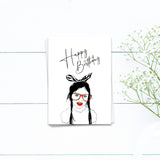 Geburtstags -  Postkarte