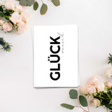 Glückwunsch -  Geburtstagskarte Glückwunschkarte