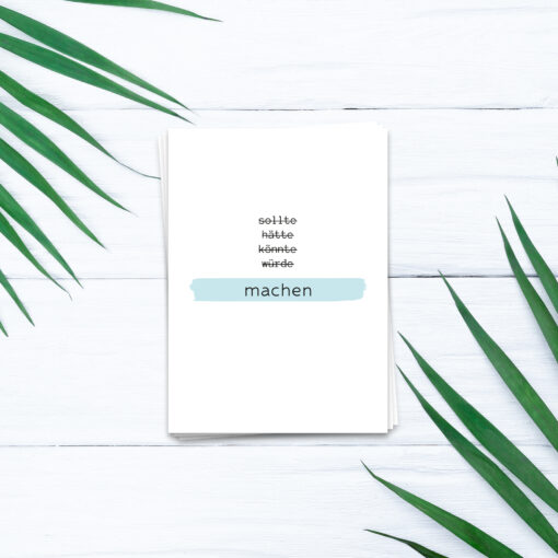 Machen - Postkarte
